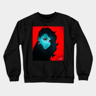 Red eyes Crewneck Sweatshirt